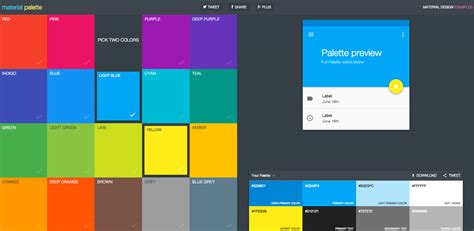 Web Color Palette