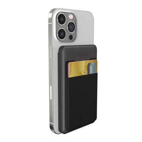 mophie snap+ Juice Pack Wallet 5K -Black - Magnetic Power Bank ...