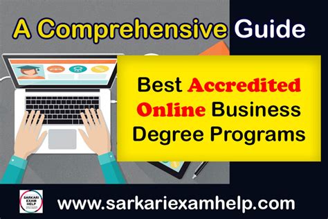 2024's Best Accredited Online Business Degree Programs: A Comprehensive Guide - Sarkari Exam Help