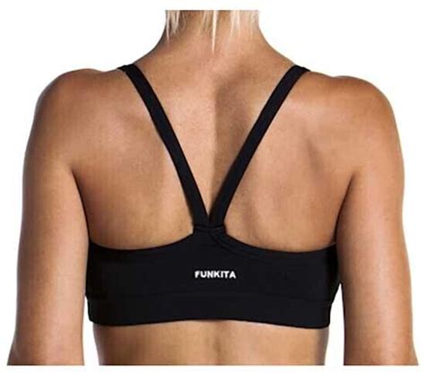 Funkita Sports Bikini Top Fs L Schwarz Ab