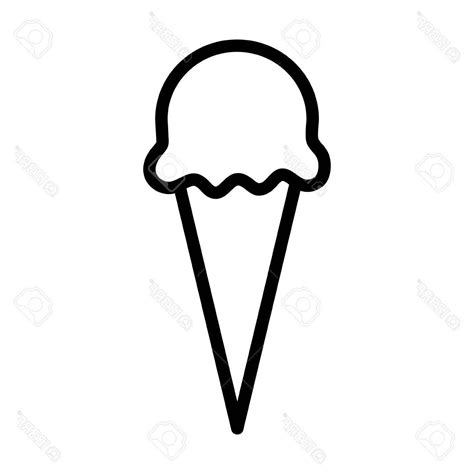 Ice Cream Cone Drawing at PaintingValley.com | Explore collection of ...