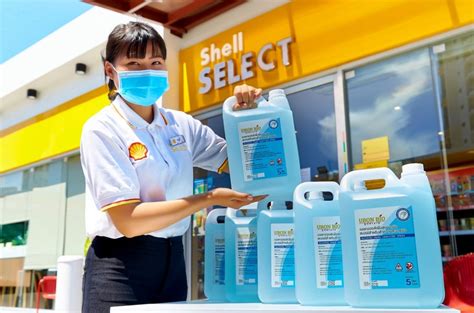 Shell เปดจำหนายแอลกอฮอลทำความสะอาด ทราน Select