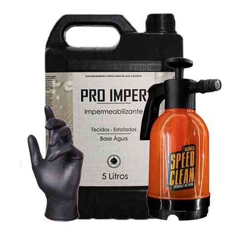 Kit Pro imper 5L Easytech Pulverizador Speed Clean Kers Brinde é na