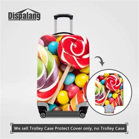 Dispalang 4 Sizes Smlxl Luggage Covers For Children Candy Fruit