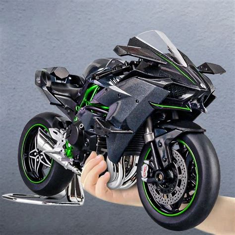 1-9-Kawasaki-H2R-Ninja-Alloy-Die-Cast-Motorcycle-Model-Toy-Vehicle ...