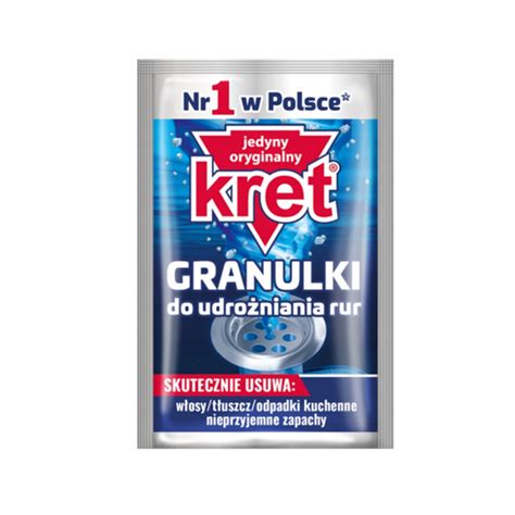 Kret Granulki do Udrażniania Rur 40g Sklep Wispol