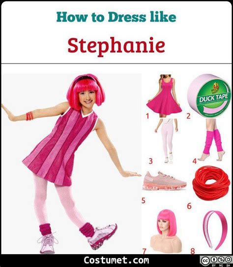 Stephanie (Lazy Town) Costume for Cosplay & Halloween | Lazy town, Lazy town stephanie costume ...