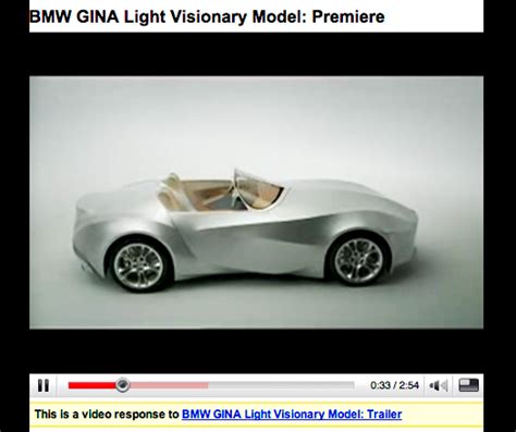 BMW GINA Light Visionary Model Revealed | IndesignLive