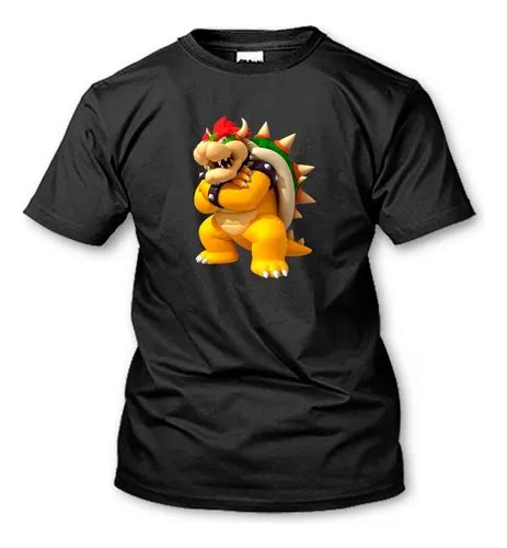 Playera Bowser Personaje Mario Bros Todas Las Tallas Meses sin interés