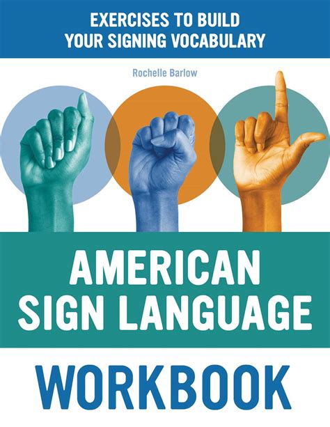 American Sign Language Workbook Book By Rochelle Barlow Official