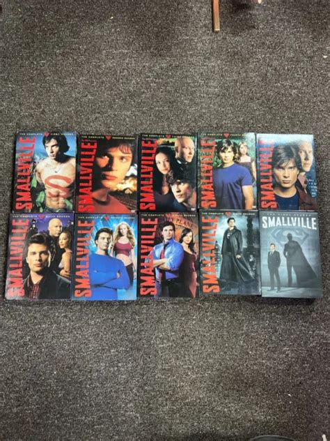 JUEGOS DE CAJA De DVD Smallville Serie Completa Temporadas 1 10 1 2 3 4