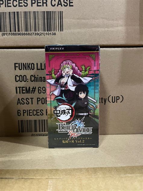 Demon Slayer Build Divide Vol 2 Booster Box Kimetsu No Yaiba Hobbies