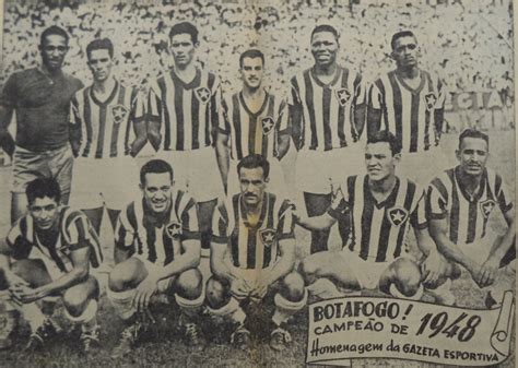 Foto rara do Campeão de 1948 Botafogo de Futebol e Regatas Rio de