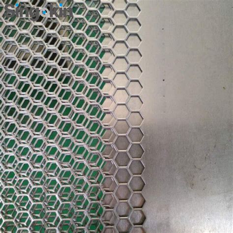 Mm Mm Hole Diameter Stainless Steel Perforated Sheet Punched