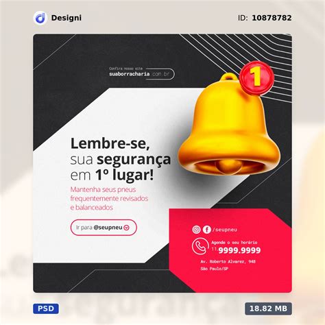 Social Media Loja De Pneu On Behance