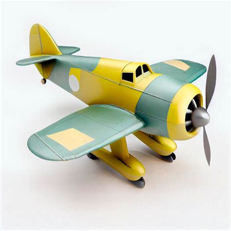 Premium Photo | Old toy airplane, isolated on white background.