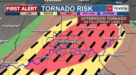 First Alert Weather Day Highest Risk For Tornadoes In Years Tuesday