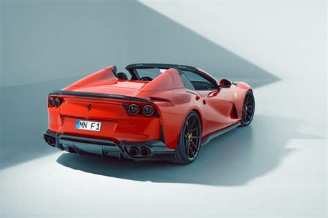 The Ferrari 812 Gts Tuned By Novitec Novitec Rosso