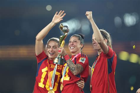 Jenni Hermoso one of three Spain World Cup winners shortlisted for top FIFA award but not ex ...