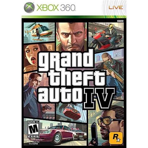 Walmart Exclusive Grand Theft Auto IV GTA For Xbox 360 Walmart