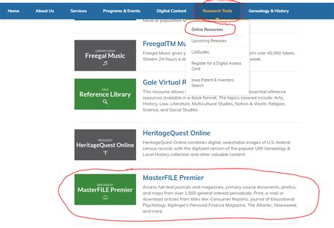 Hidden Database Gems: MasterFILE Premier – Info Cafe