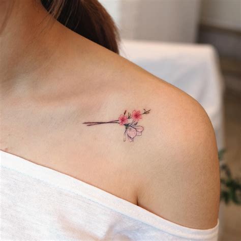 Fiore Di Ciliegio Tattoo Il Significato Tatuaggi Tatuaggio Piccoli