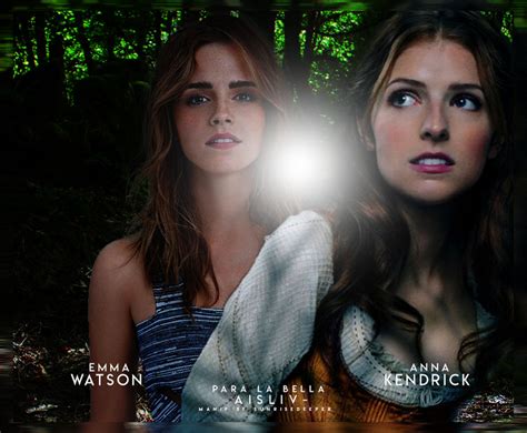 Emma Watson y Anna Kendrick by marentedits on DeviantArt