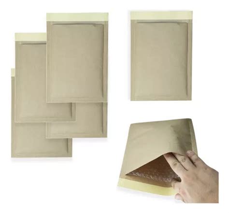 Envelope Kraft Revestido De Pl Stico Bolha X Cm Kit Und Frete Gr Tis