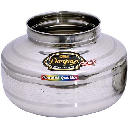 Buy Darpan Multi Purpose Stainless Steel Matka Handi Water Container