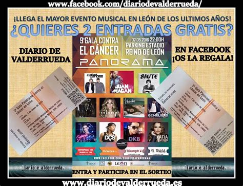 Diario De Valderrueda Sortea 2 Entradas Para El Mayor Evento Musical