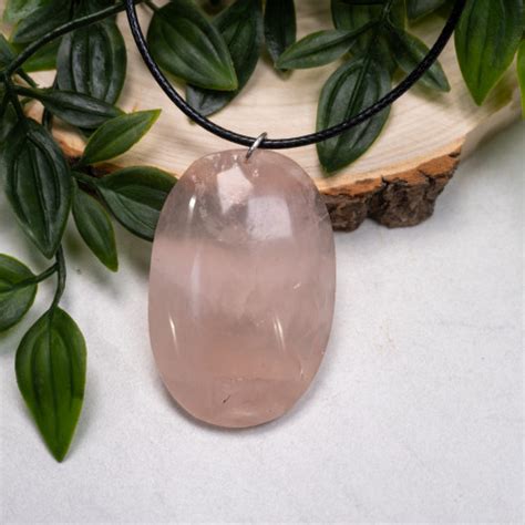 Rose Quartz Necklace The Crystal Council