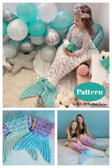 How To Crochet A Mermaid Tail Blanket Artofit