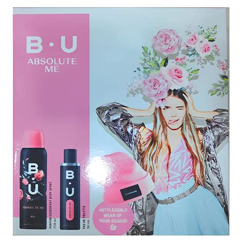 B U Absolute Me Eau De Toilette Ml Deodorant Spray Ml Gift