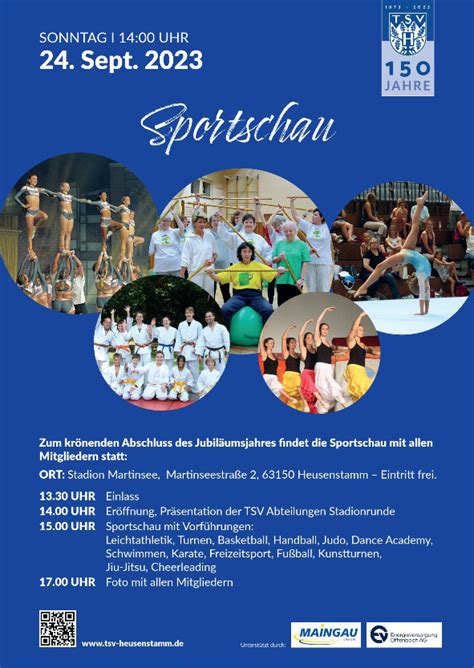 150 Jahre Jubiläum Sportschau HSG Obertshausen Heusenstamms Handball