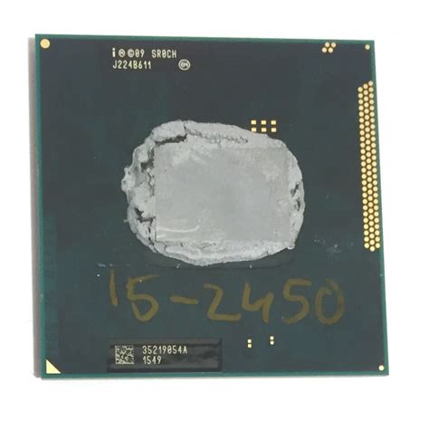 Intel Core i5-2450M használt laptop CPU processzor 3,10Ghz G