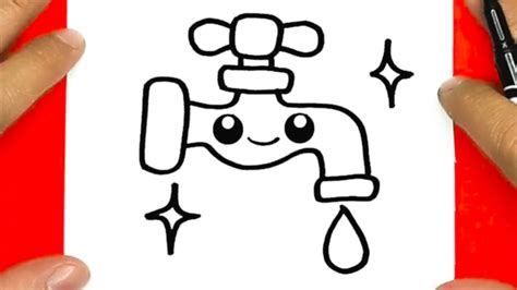 How To Draw A Faucet