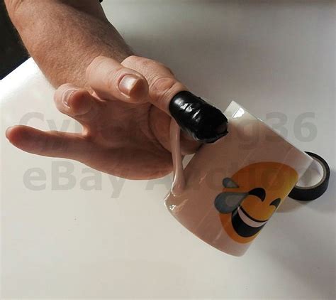 Thumb And Finger Tape Tie Penetrating Watch Trick Ring Bag Cup Penetrate