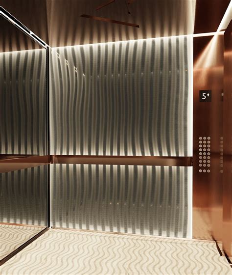 Elevator interior design on Behance | Elevator interior, Elevator ...