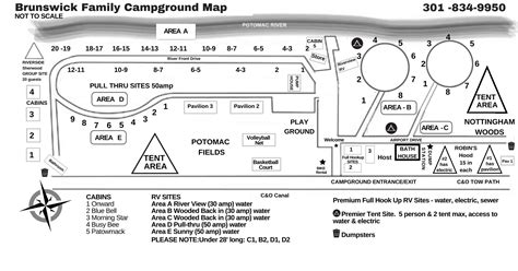 Map and Directions - Brunswick Family Campground