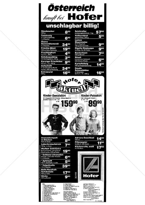 Hofer | Brand-History