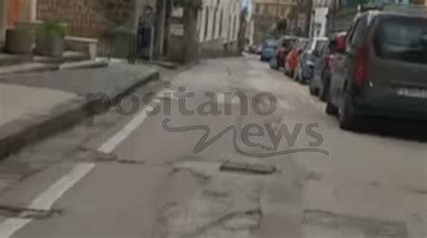 Piano Di Sorrento Strada Dissestata In Via Bagnulo E Pericolo Chiusini