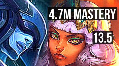 LISS Vs QIYANA MID 4 7M Mastery 8 1 8 1300 Games Legendary KR