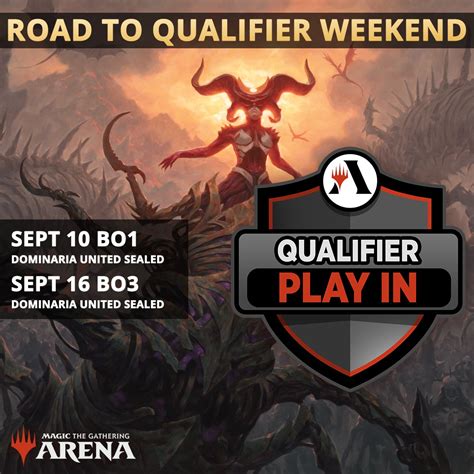 Join Now Mtgarena Qualifier Play In Bo Is Live To Earn Your Spot In