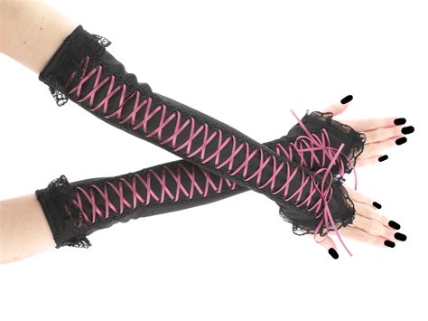 Arm Warmers Gothic Gloves Fingerless Gloves Long Gloves Evening