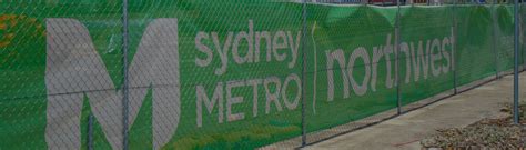 Custom Printed Fence Mesh Banners Sydney Melbourne Brisbane