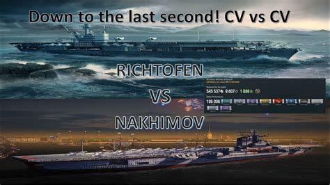 World Of Warship German Cv Richthofen Down To The Last Second