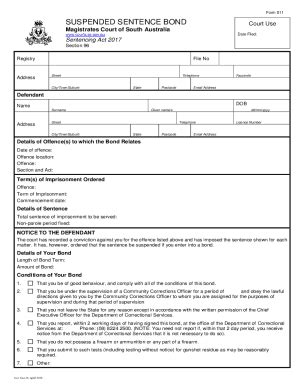 Fillable Online Form 7 Warrant Of Remand Courts Sa Gov Au Fax Email