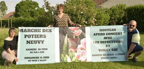 Quinzième édition du Marché des potiers à Neuvy Neuvy 03000