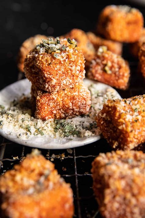 Crispy Cheesy Sweet Potato Bites Half Baked Harvest