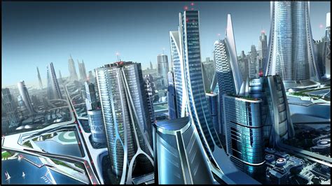Futuristic City At Night Wallpapers - Wallpaper Cave